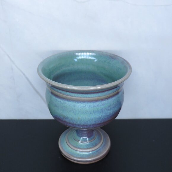 Handmade Footed Ceramic Dish - Picture 2 of 6